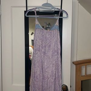 Womens Tobi Purple Multicolor Maxi Dress